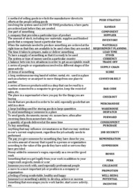 Definicje ekonomiczne po angielsku 