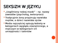 seksizm-prezentacja-zagadnienia