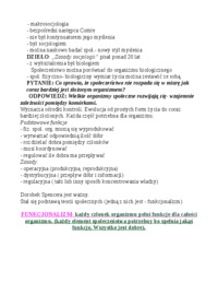 Przedstawiciele socjologii - wykład