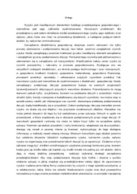 Ryzyko w działalności przedsiębiorstw 