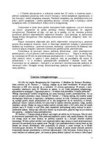 Co to jest reeingineering