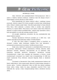 Otoczenie marketingowe firmy