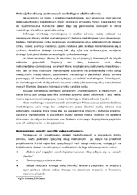 Rozwj marketingu w sektorze usług medycznych