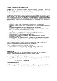 Ryzyko - czym jest i jakie są jego rodzaje - Ryzyko walutowe