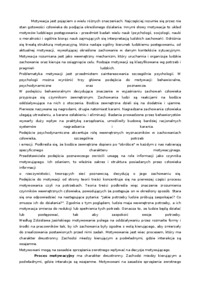 Motywowanie w przedsiębiorstwie