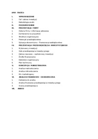 Biznes plan - przedsiębiorstwo budowlane - prezentacja przedsiębiorstwa