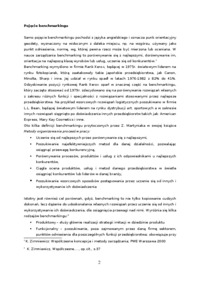 Benchmarking -pojęcie