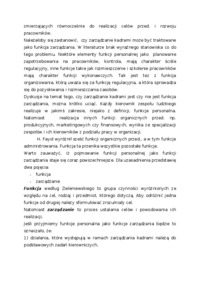 Istota i cele zarządzania kadrami