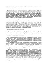 Menadżer - konflikt i komunikowanie  - H. Fayol