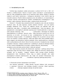 Zarządzanie - metody zarządzania