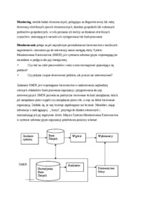 Monitoring w zarządzaniu