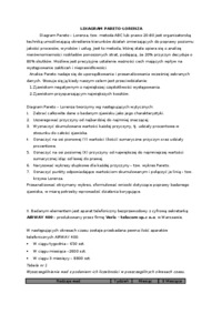 Zarządzanie - Pareto - Lorenzo