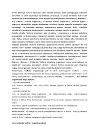 Pojęcie kultury organizacyjnej