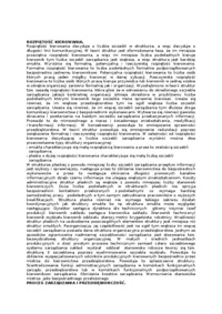 Proces zarządzania i rozpiętość kierowania - Zasoby ludzkie