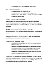 Nierówności społeczne - socjologia, wykład