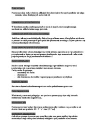 I zasada energii mechanicznej