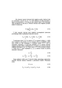 Momenty statyczne mas