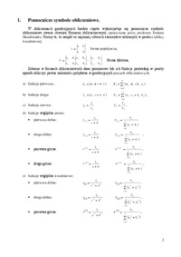 Podstawowe obliczenia geodezyjne