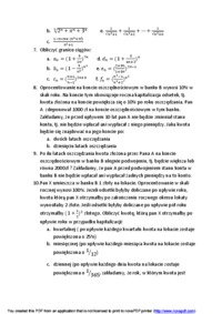 Ciągli liczbowe dla inżynierii i gospodraki wodnej