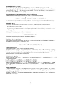 Podstawowe pojęcia rachunku prawdopodobieństwa - Populacja i próba 