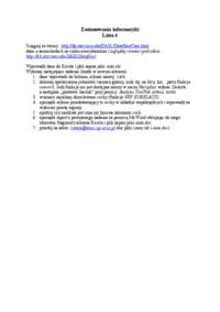 Zastosowanie informatyki - Lista 4