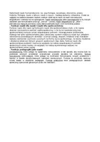 Pięć podstawowych znaczeń słowa-nauka