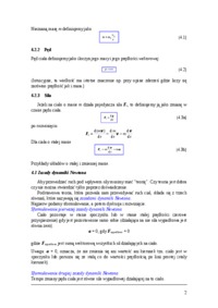 Dynamika punktu materialnego