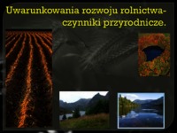 Rolnictwo, leśnictwo (2)