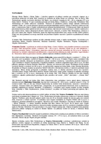 Wazgórza Trzebnickie- opracowanie