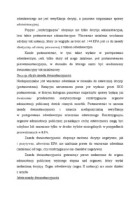 Zasada dwuinstancyjności organów administracji