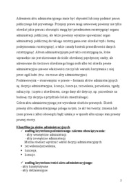 Charakterystyka aktu administracyjnego