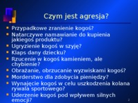 Agresja, przemoc, heroizm