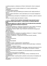 Zasada kompetencji powierzonych