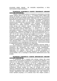 Charakterystyki podmiotów wyposażonych w kompetencje prawodawcze do stanowienia prawa miejscowego