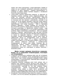 Hierarchia aktów prawnych