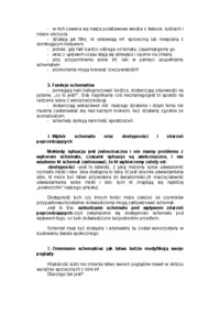 Poznanie społeczne - oszczędność poznawcza