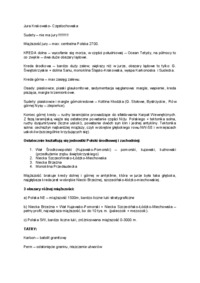 Wykład 3 z geografii fizycznej Polski