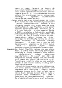 Biografia - Benedykt Spinoza