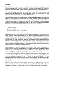 Charakterystyka twrczości Daniela Naborowskiego