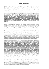 Mikołaj Sęp Sarzyński - życiorys