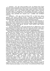 Reformacja - znaczenie dla kultury europejskiej