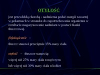 Otyłość i nadwaga, dieta sportowców - prezentacja
