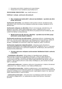 Prozdrowotny styl życia