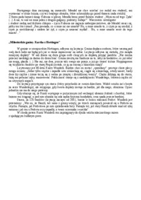 Pozytywizm Maria Konopnicka - nowele