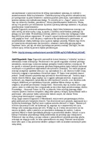 Opracowanie Adolf Dygasiński „Zając”