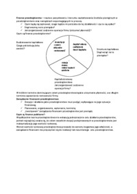 Pojęcie finansów przedsiębiorstw 