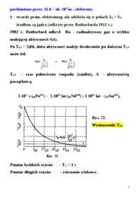 Przemiany promieniotwórcze jąder 
