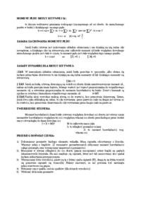 Moment pędu ,bryła sztywna