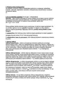 Enzymy - omówienie zagadnień