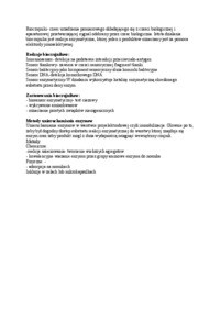 Bioczujniki - rodzaje i zastosowanie